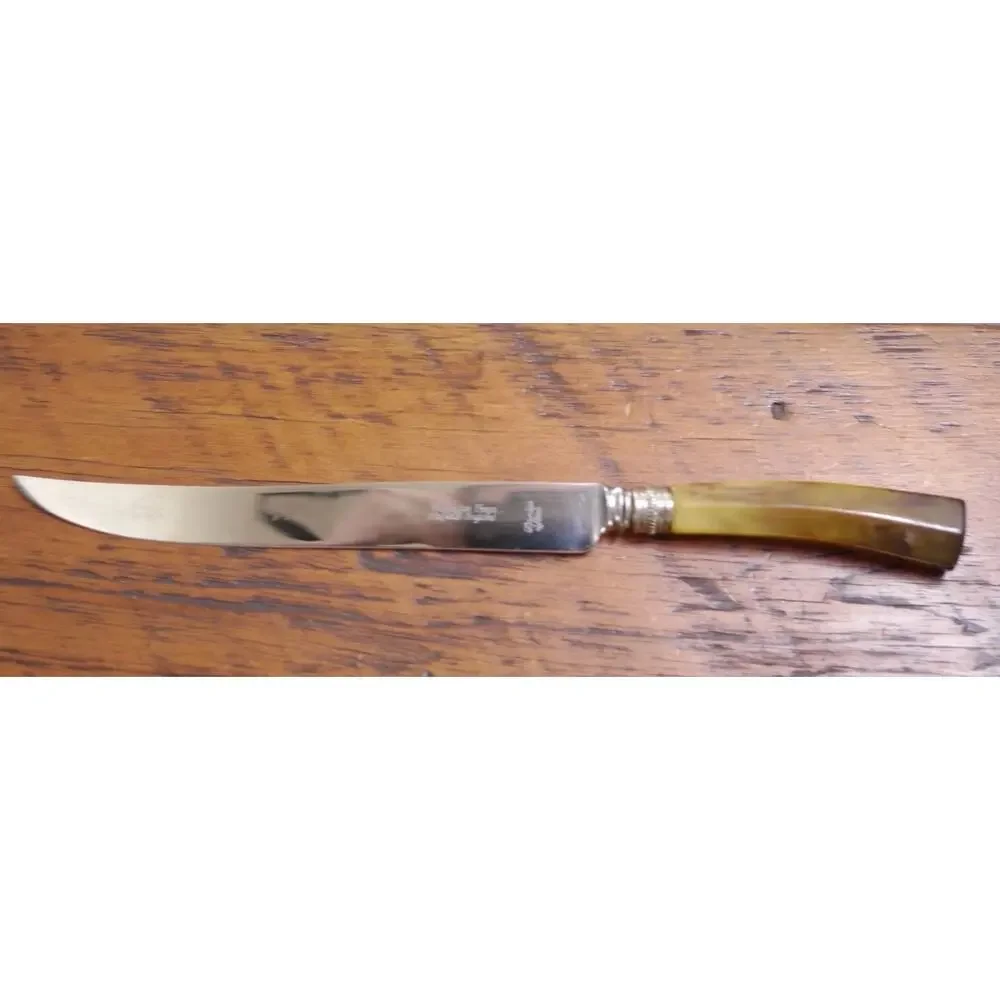 Vtg WASHINGTON FORGE Sheffield England Stainless Steel Carving Knife 8